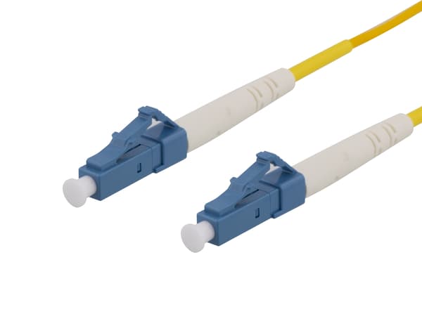 Deltaco OS2 Fiber cable, LC – LC, simplex, singlemode, UPC, 2m