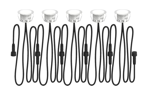 Deltaco Smart H decklight extens kit 5 lights warm white light RGB