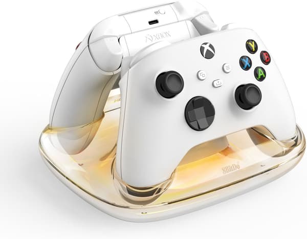 8BitDo Dual Charging Dock, vit, Xbox