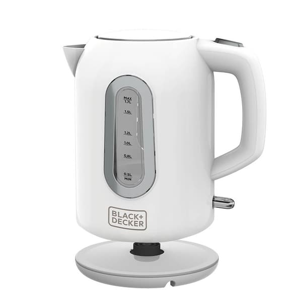 BLACK+DECKER Vattenkokare 1,7L Vit