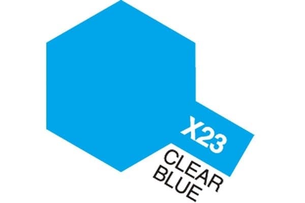 Akryl Mini X-23 Clear Blue