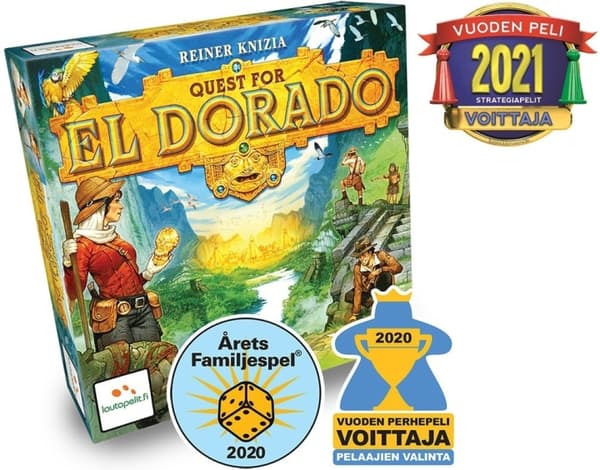 Lautapelit.fi Quest for Eldorado -strategiapeli