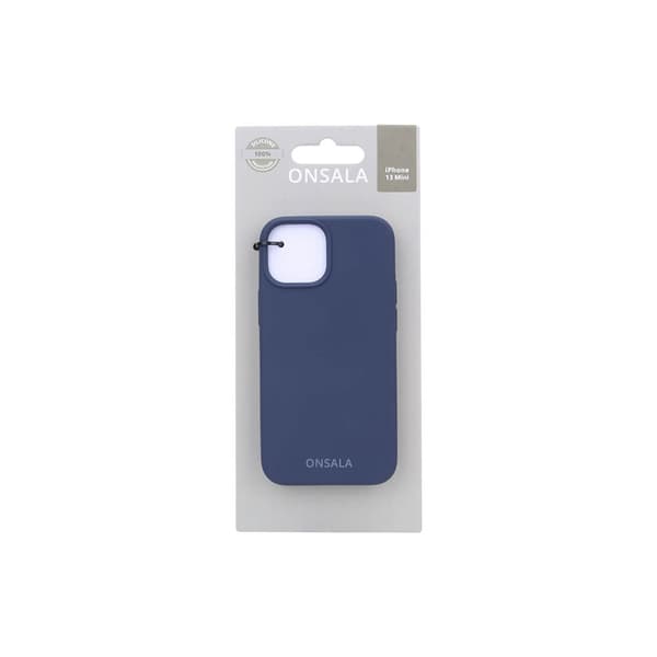 Onsala Mobildeksel Silikon Cobalt Blue - iPhone 13 Mini