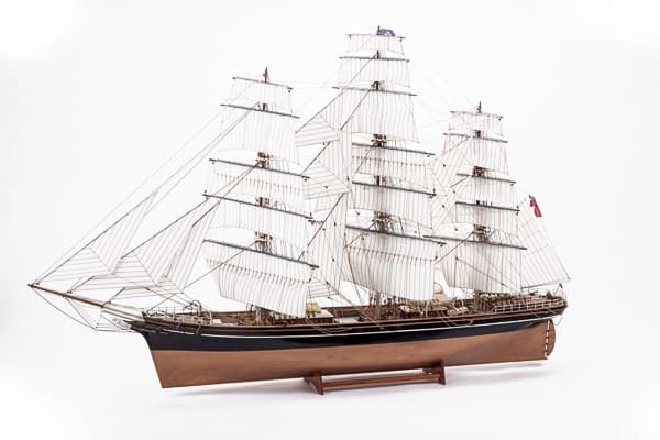 1:75 Cutty Sark - Skrog i tre