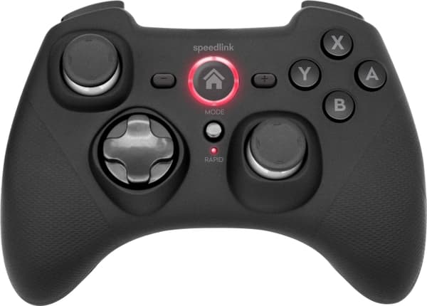Speedlink RAIT Bluetooth Gamepad - för Nintendo Switch/OLED, gummi-svart