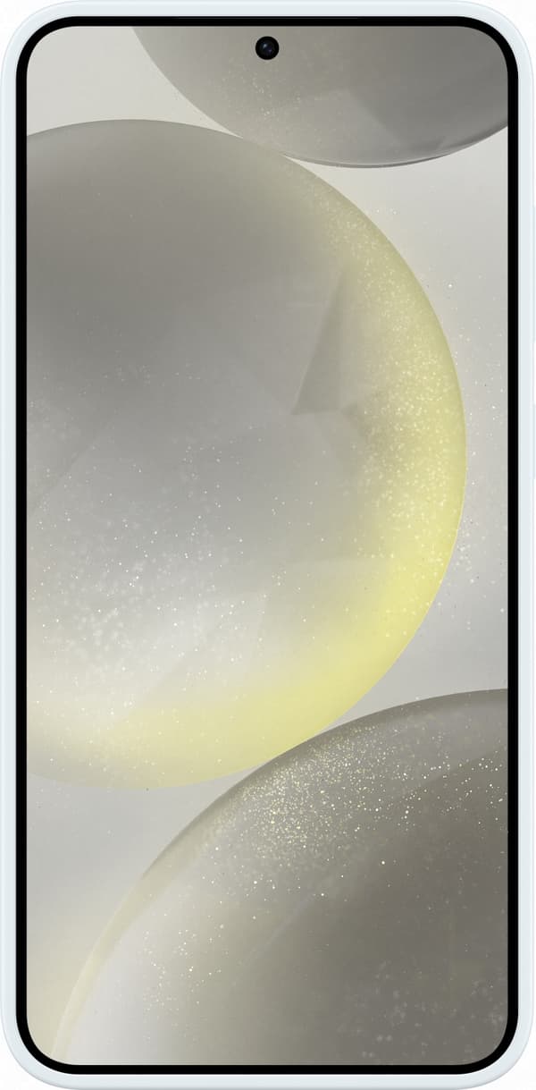 Samsung Galaxy S24+ silikonfodral, vit