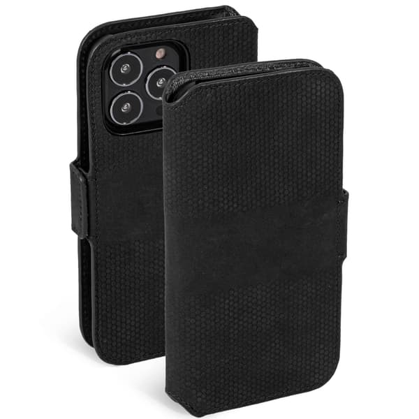 Krusell Telefonpung i læder iPhone 13 Pro Sort
