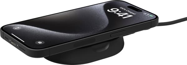 Belkin BoostCharge Pro Foldable Qi2 Laddningsdocka, svart