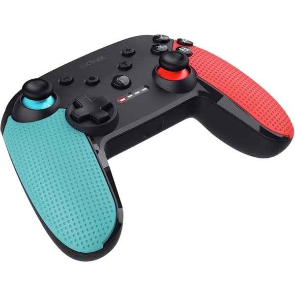 Trust GXT 1246B Muta Trådlös handkontroll Nintendo Switch/Switch 2 Blå/Röd