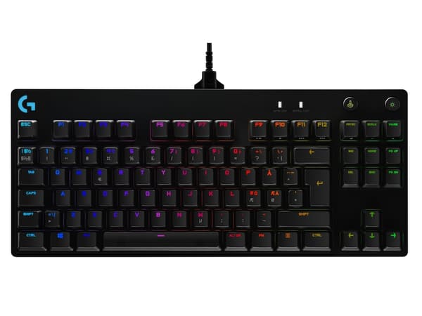 Logitech G PRO mekanisk spilltastatur - SORT - USB - NORDIC
