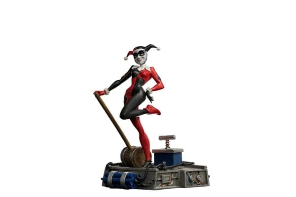IronStudios - DC Comics Batman Animated Series: 1:10 kunstskala statue - Harley Quinn