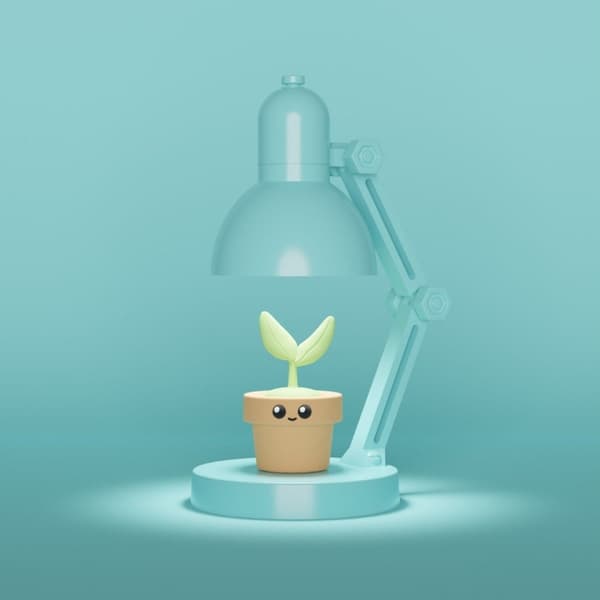 Winkee Lampa för miniväxter