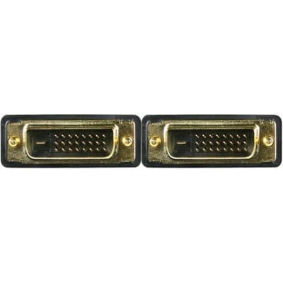 DELTACO DVI monitorkabel Dual Link, DVI-D han - han 3m