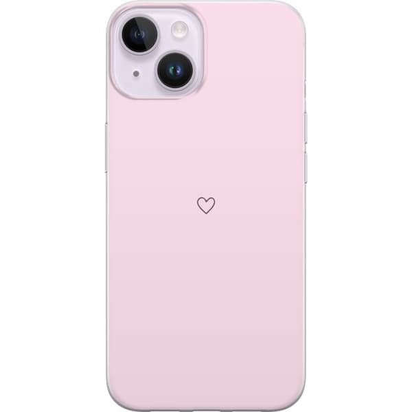 Mobildeksel til Apple iPhone 15 Plus med Hjerte motiv