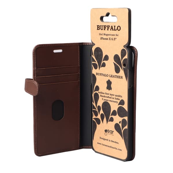Buffalo Lompakko iPhone XS Max Ruskea
