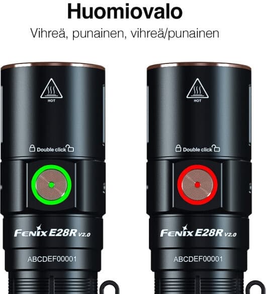 Fenix E28R V2.0 lommelygte, 1700 lm