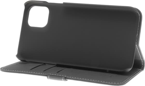 Insmat Exclusive Flip Case lompakkokotelo, iPhone 11, musta