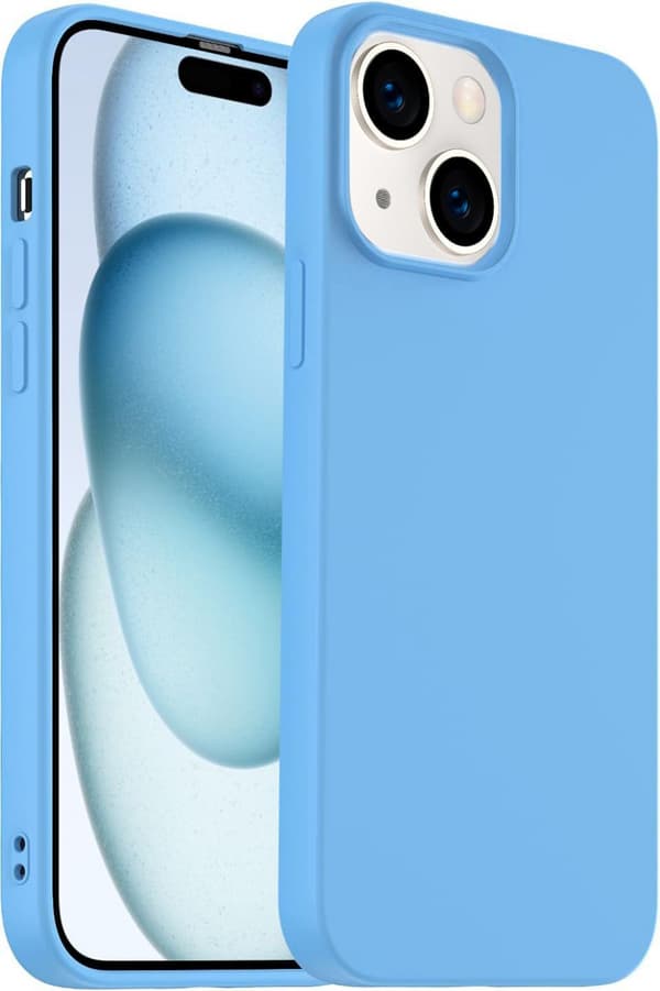 Silikonskal till iPhone 15, Blå