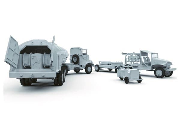 Airfix USAAF 8TH Airforce Bomber Resupply Set