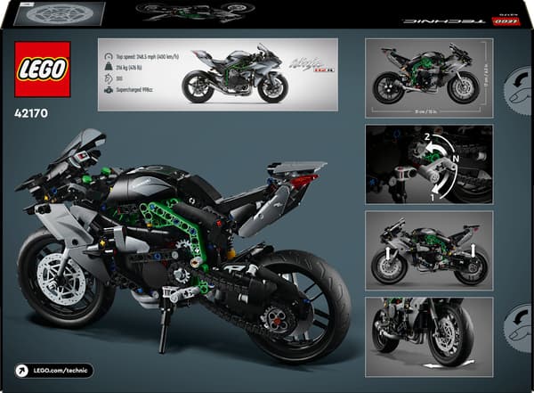 LEGO Technic 42170  - Kawasaki Ninja H2®R