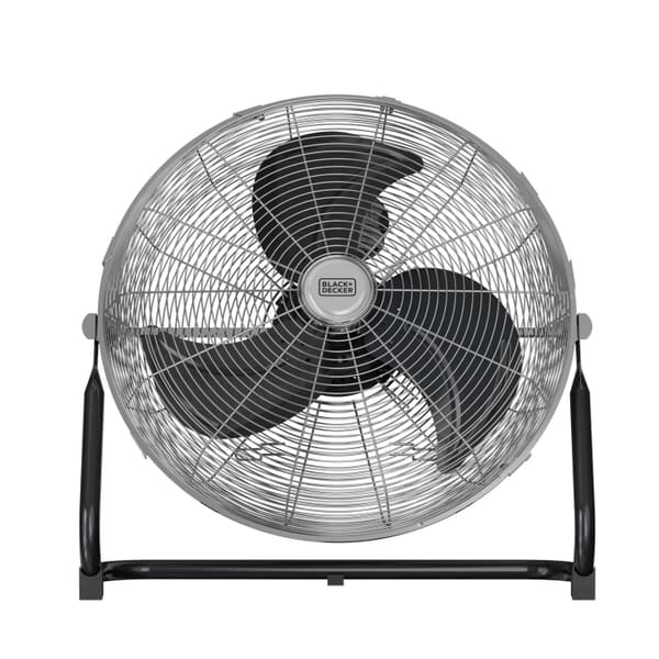 BLACK+DECKER Gulvventilator 120W Sort/Sort