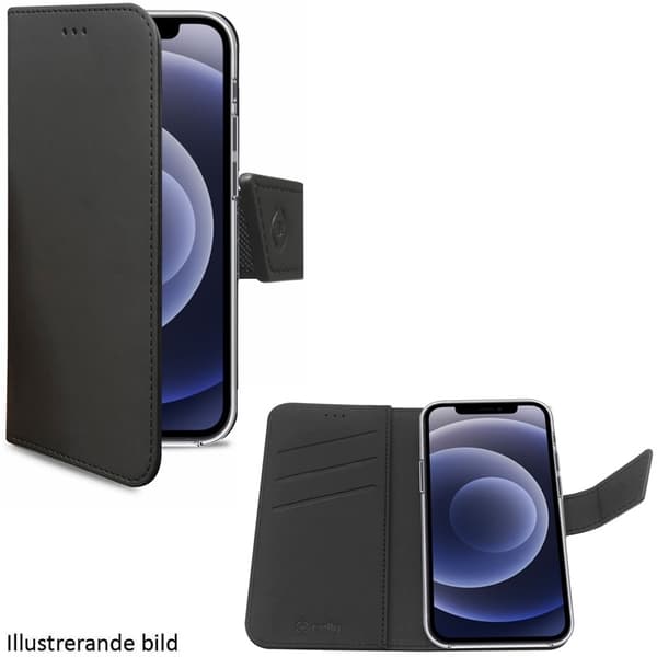 Celly Lommebokveske iPhone 13 Svart
