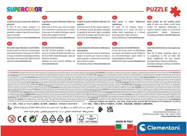 Clementoni 60 st Pussel Barn DC Comics