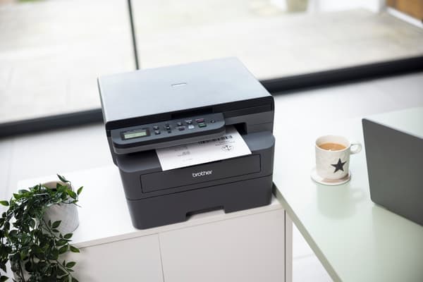Brother DCP-L2620DW multifunktionel hvid laserprinter