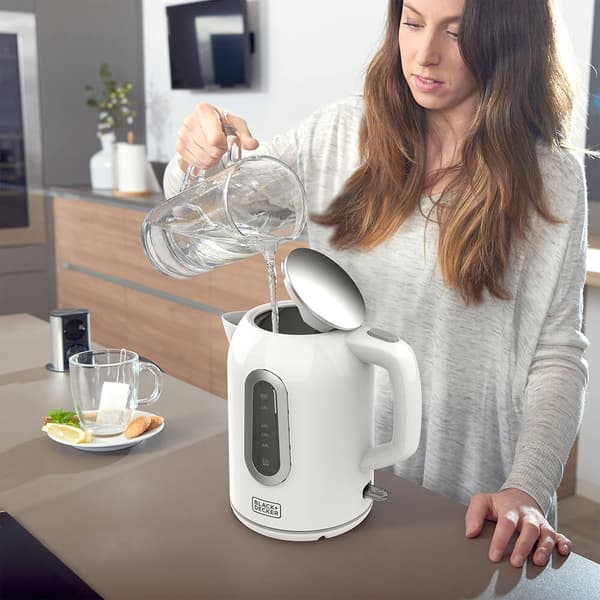 BLACK+DECKER Vattenkokare 1,7L Vit