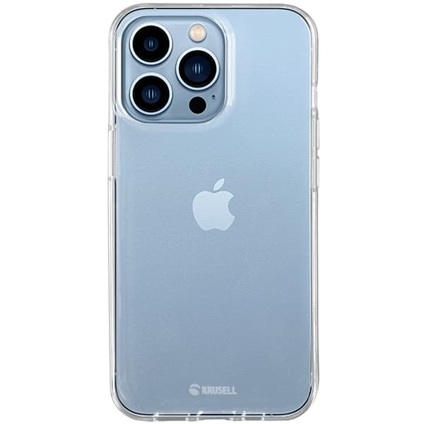 Krusell SoftCover iPhone 13 Pro Max läpinäkyvä