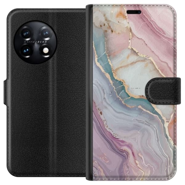Tegnebogsetui til OnePlus 11 med Marmor motiv