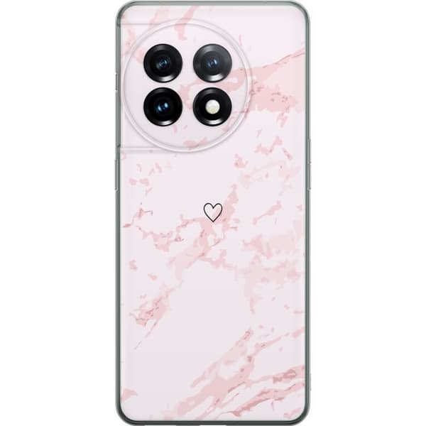 Mobildeksel til OnePlus 11 med Rosa Hjerte motiv