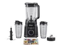 Ninja TB301EU Detect Power Mixer Pro Blender 6 automatic programmes Low speed function Medium speed function High speed function Black