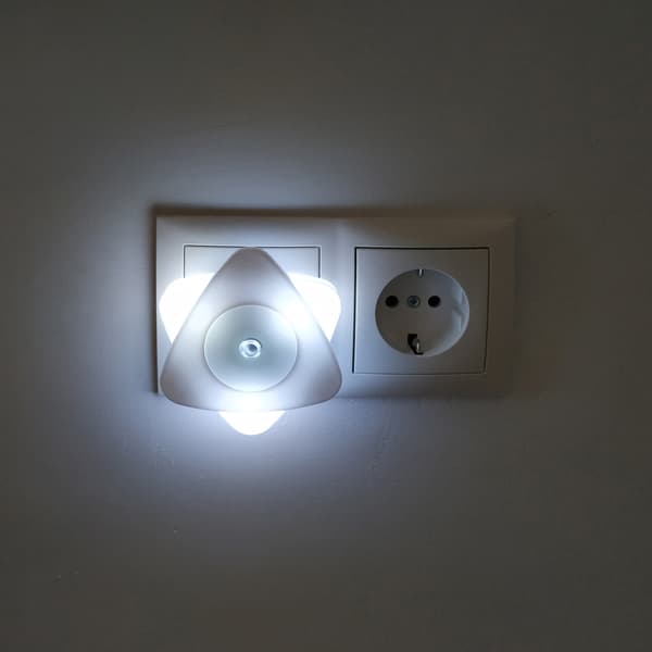 Alecto Automatisk LED-nattlys Hvit