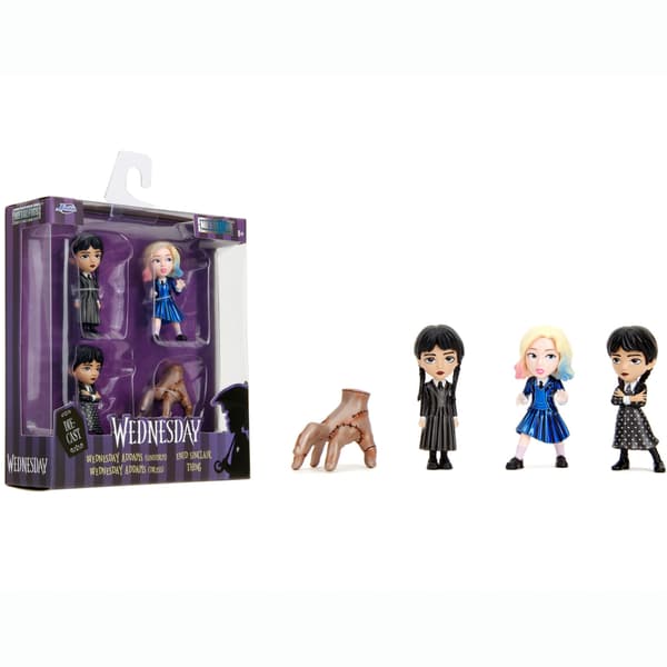 Jada Toys Onsdag samlefigur 4-pk, 6 cm