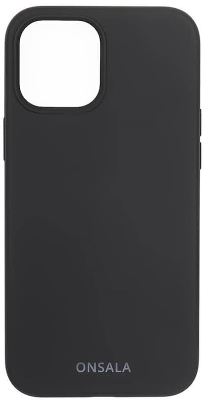Onsala Mobildeksel Silikon Black - iPhone 12 Pro Max