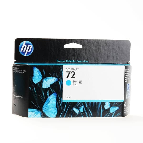 HP Blæk C9371A 72 Cyan