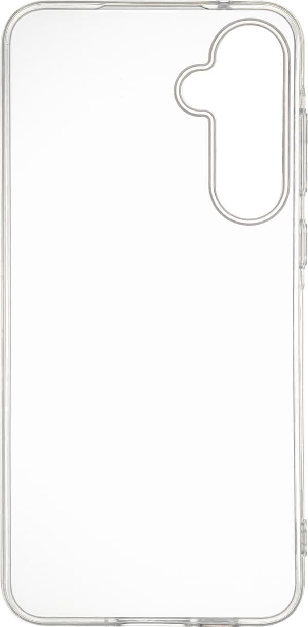 FoneKit silikonisuoja, Samsung Galaxy A55, läpinäkyvä
