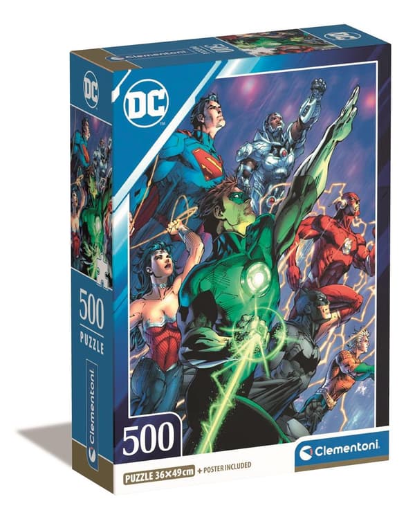 Clementoni 500 stk CB høykvalitets samling DC Comics (2)
