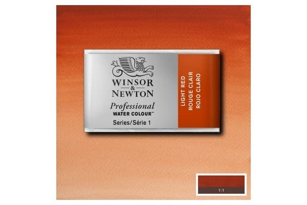 Prof Water Colour Pan/W Light Red 362