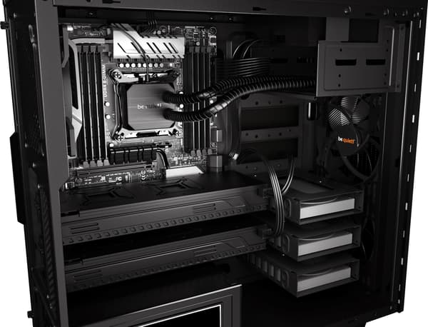 Be Quiet! Pure Base 600 ATX-chassi, svart