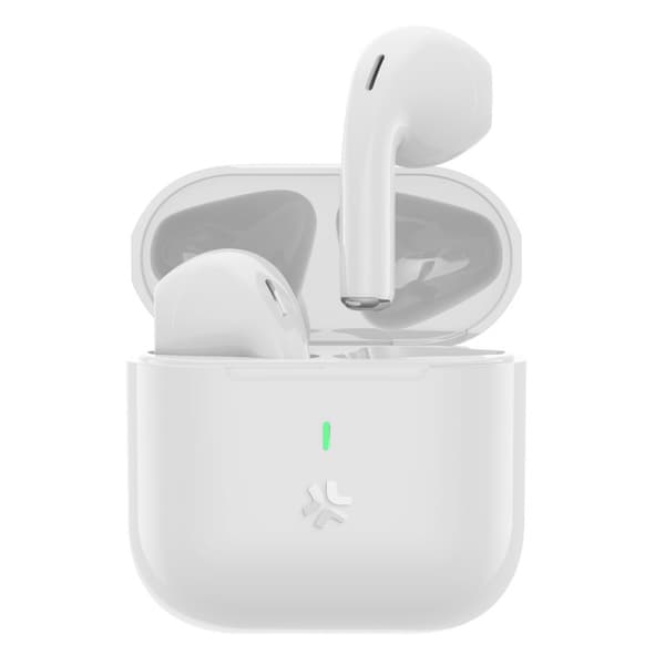 Celly Hörlurar Earpods TWS  Compact Vit