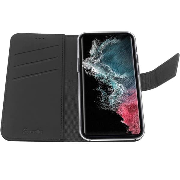 Celly Wallet Case Galaxy S23 5G Svar