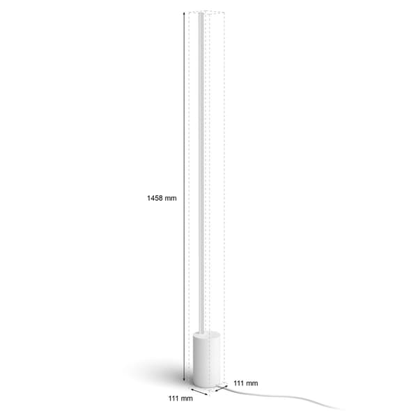 Philips Hue Gradient Signe Golvlampa Vit