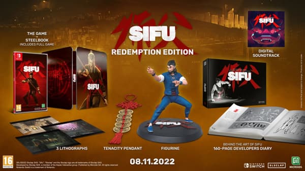 SIFU Redemption Edition (Collector's Edition) (Switch)