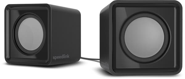 Speedlink TWOXO stereohøjttalere, sort