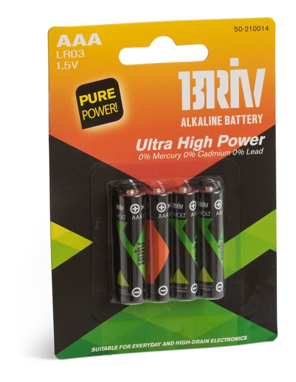 Batteri AAA LR03 - 4-pk, 1/12/96