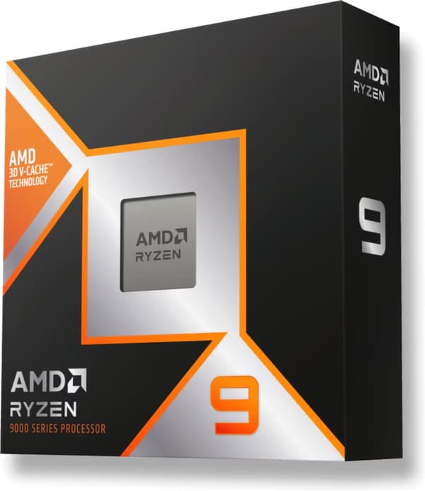 AMD Ryzen 9 9950X3D-prosessor for AM5-sokkel
