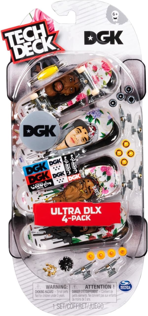 Tech Deck 4 stykker