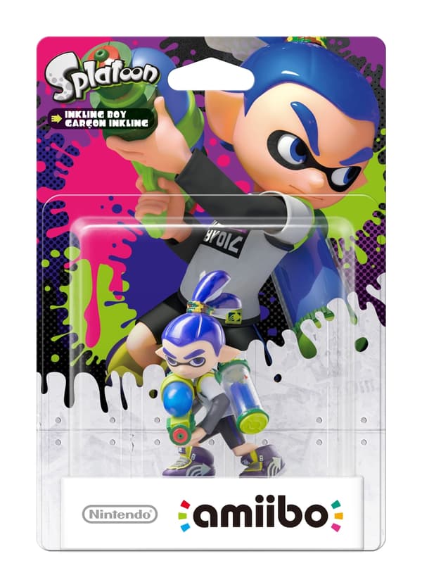 Nintendo Amiibo-figur Inkling Boy (Splatoon Collection)